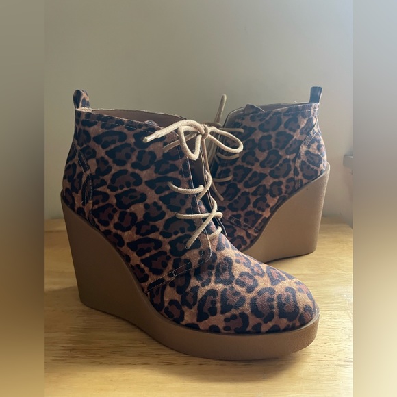 Jessica Simpson Shoes - Jessica Simpson Mesila Wedge Bootie